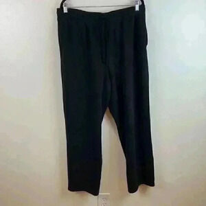 TEK Gear XL Tie Front Joggers in Black.